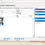 Jeder Person lassen sich beliebige Dateien/Bilder zuweisen, so auch Profilbilder, die in Druckausgaben verwendet werden. Diese sind übersichtlich mit Vorschaubildern unter dem Reiter "Medien" organisiert. Darüber hinaus können Dateien und Bilder jedem Ereignis zugewiesen werden.