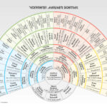 Fächerdiagramm im modernen Stil