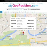 MyGeoPosition.com die Koordinatensuche